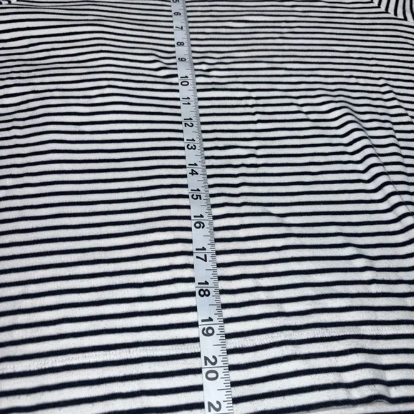 Chico's Striped Short Sleeve Tee - Picture 5 of 5